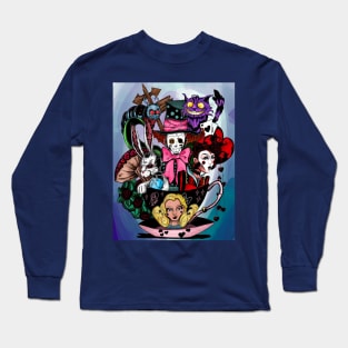 Wonderland Madness Long Sleeve T-Shirt